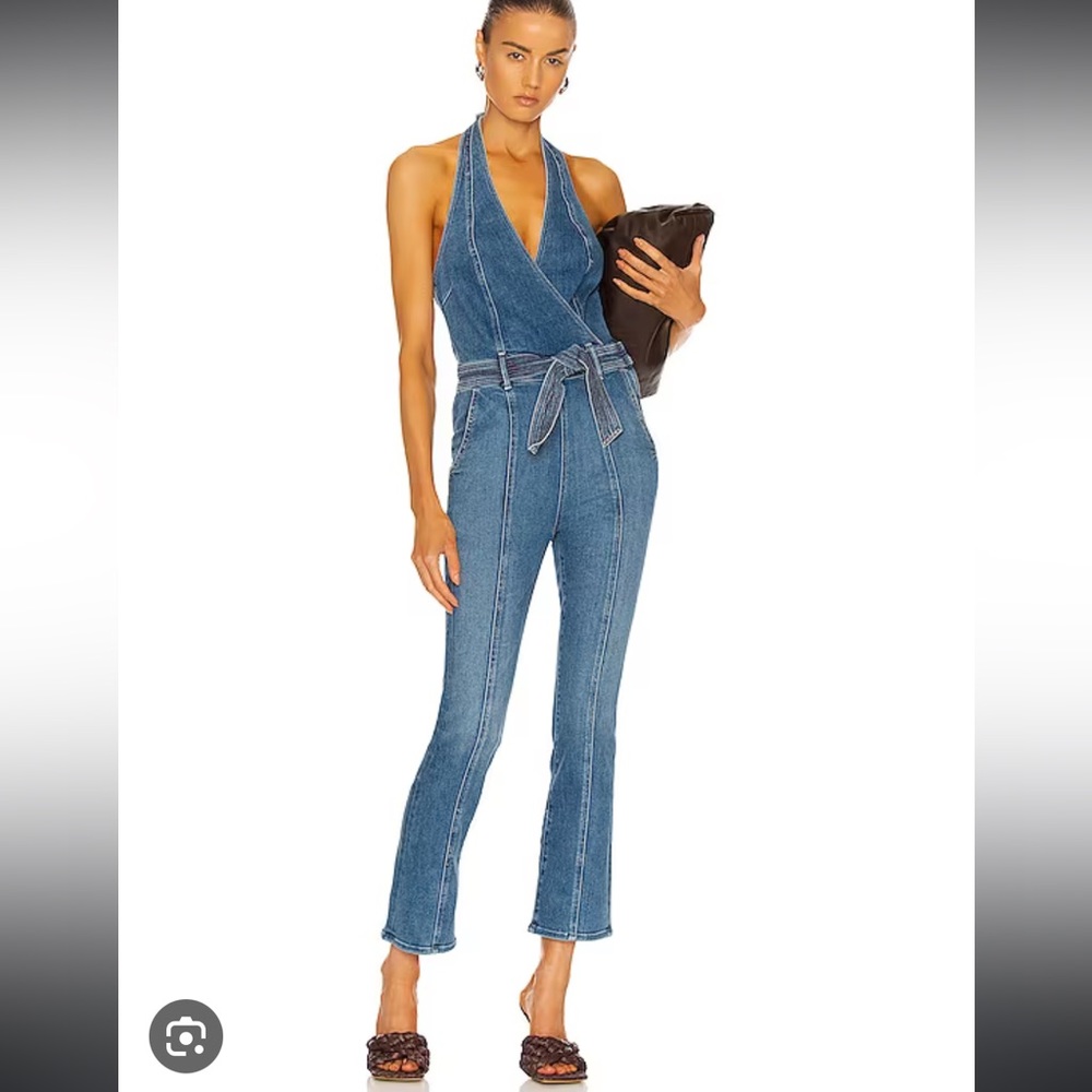 Mother 70’s Denim Jumpsuit